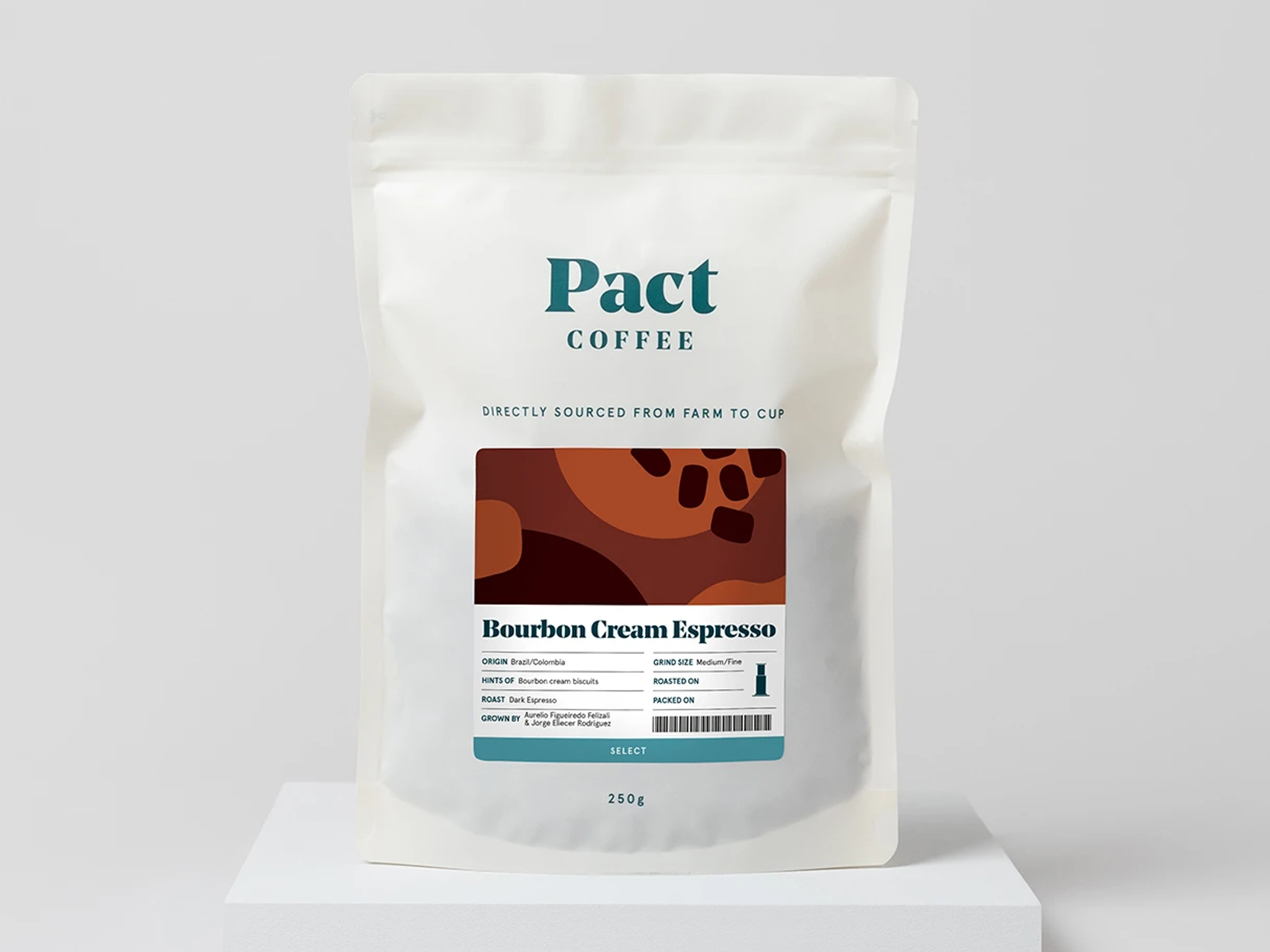 Pact Coffee bourbon cream espresso