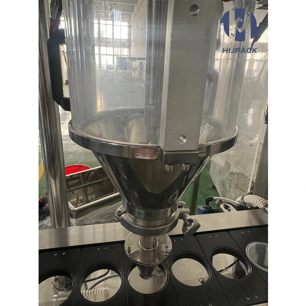 cf30 single row linear coffee capsule filling and sealing machine 05