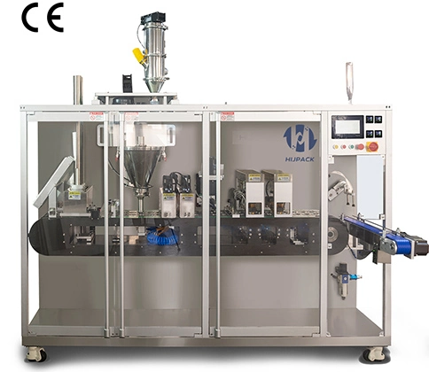 CF120 Multifunctional Coffee Capsule 2 Lanes Caning, Sealing and Capping Machine